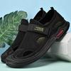 Fashion Summer New Man Outdoor Sandals Beach Casual Baotou Hole Shoes for Men Breathable Platform Beach Indoor Roma Sandals Zapatillas