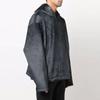 Y-3 Velvet Spacer Zine Allover Print Hoodie Black Unisex HB3319