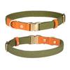Genuine Leather Dog Collar Custom Engraved Anti-Lost Pet Medium Large Dogs