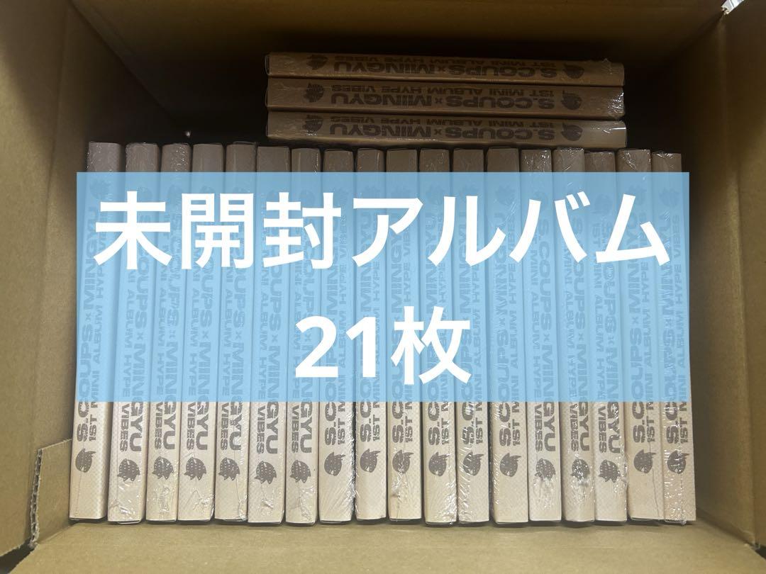 

[USED] CxM HYPE VIBES compact album Seventeen 21 pieces