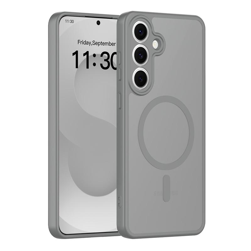 Für Samsung Galaxy S25 FE Hülle Mattes PC+TPU Anti-Fingerabdrücke Glatte Haptik Durchscheinende Abdeckung für Galaxy S25