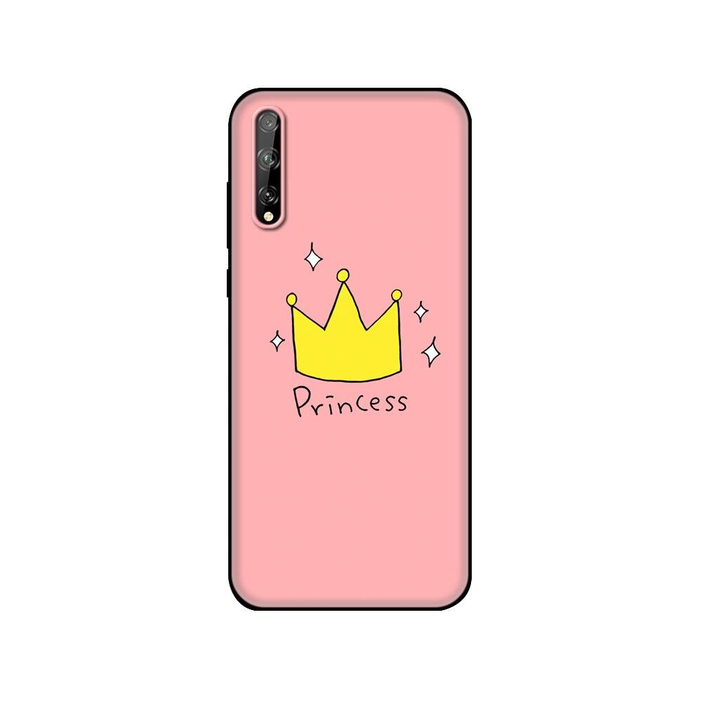 Für Huawei Y8P Hülle 6.3" Weiches Silikon Tpu Handyhülle Auf Huawei y8p 2020 Y 8P AQM-LX1 Rückseite huaweiy8p Bumper Funda schwarze tpu Hülle
