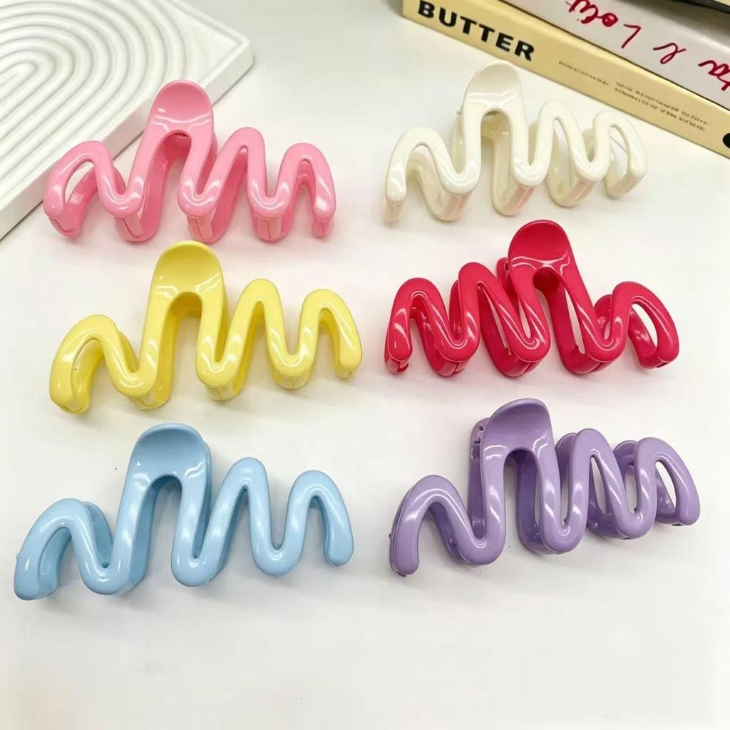Dopamine Large Hair Claw Clip for Women - Back of Head Updo, Thick Hair