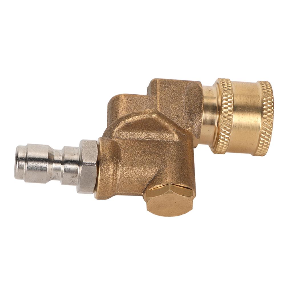 Quick Connecting Pivoting Coupler Attachment 1 4in for Pressure Washer Nozzle Adjustable 4500psi Garden Supplies 5 Level