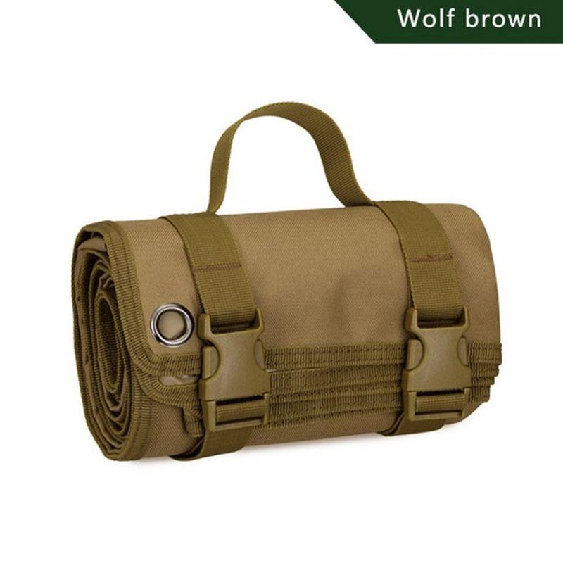 Tactical Portable Hunting Padded Roll Up Rifle Shooting Camp Mat Waterproof Pads