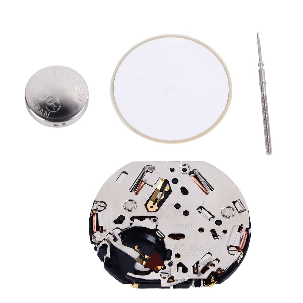 YM62A Watch Movement Replaces 7T62A Metal Quartz Watch Movement with SR927SW Battery