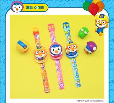 [pororomall] Pororo NOWY Zegarek na rękę z Melodią (Wybór losowy)