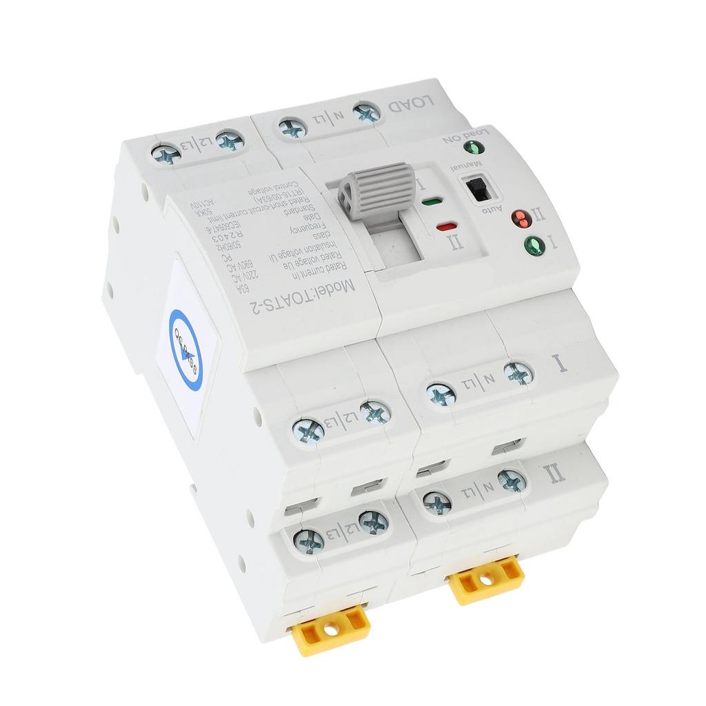 Dual Power Automatic Transfer 4P Generator Transfer Changeover 32A for Control