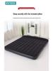 Intex Double Air Mattress with Built-in Pillow - Portable, Thickened, and Simplified Design
