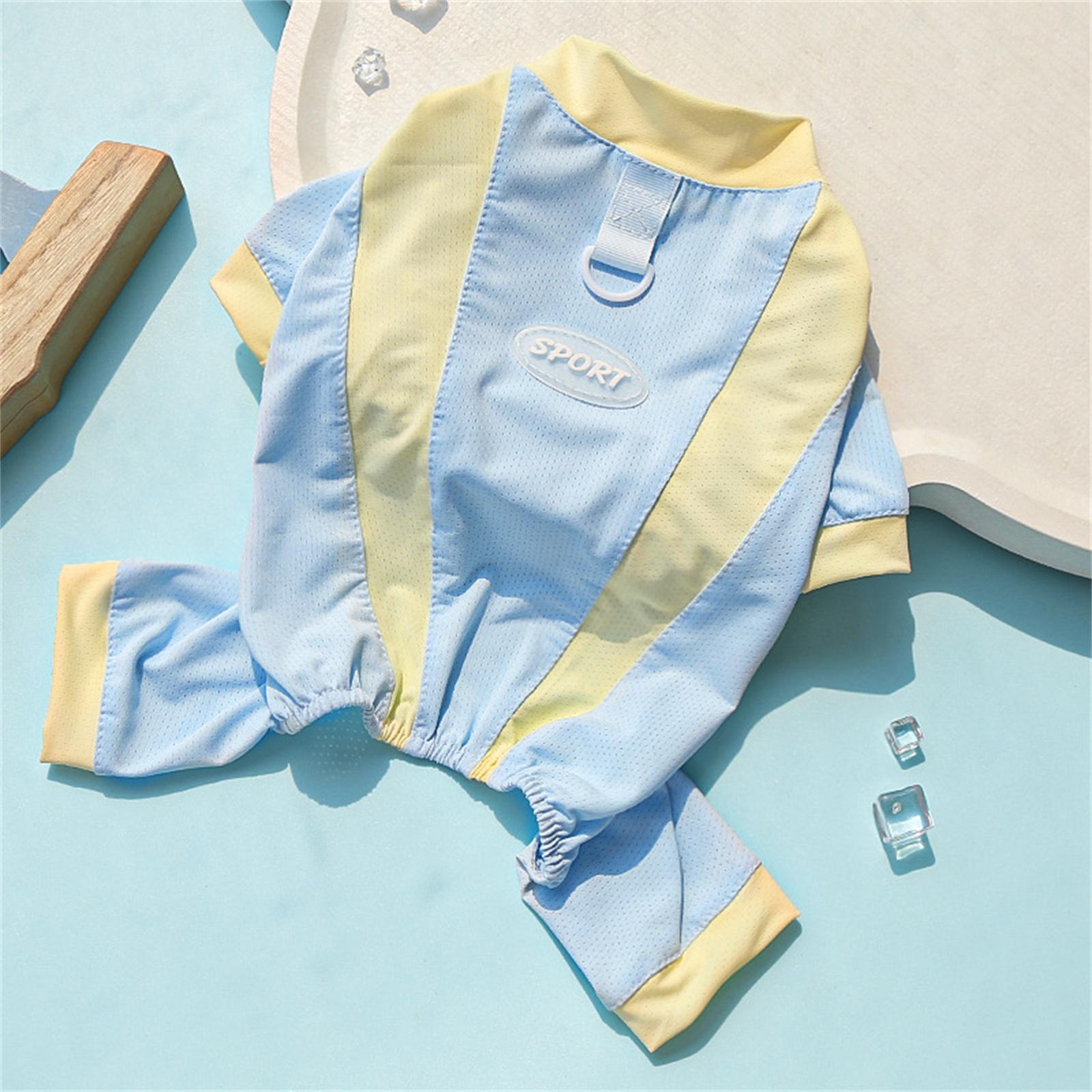 

Spring/ Ice Silk Clothes, Sunscreen L небо синє кольору