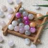 10pcs 8/10/12mm Resin Round Beads UV Changing Reactive Spacer Beads for DIY Necklace Bracelet Earring Jewelry Making Accessories