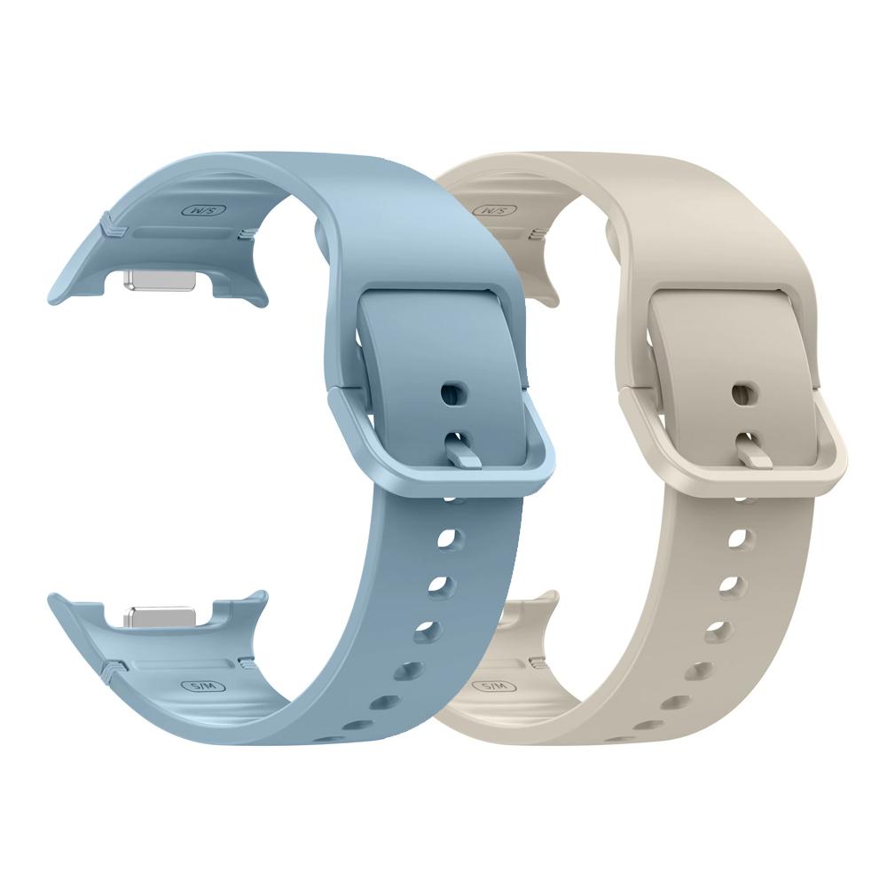 1:1 Sport Bands for Samsung Galaxy watch 8-8 classic 46mm 44mm 40mm 2 Pack Replacement Belt Bracelet Correa Galaxy watch8 Straps
