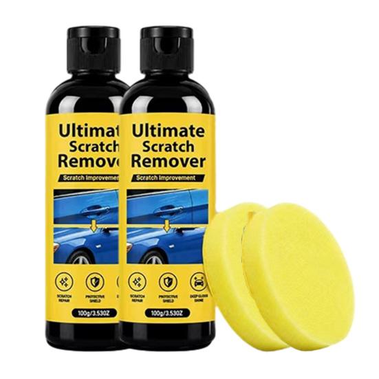 Car Scratch Remover for Fine Scratches, Paint Surface Repair Agent with Sponge, Scratch Removal Kit for Car Motorcycle Paint Care