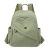 Schoolbag Oxford Cloth Backpack Women's 1011 New Fashion Versatile Lightweight Small High-end Travel Canvas Casual Backpack