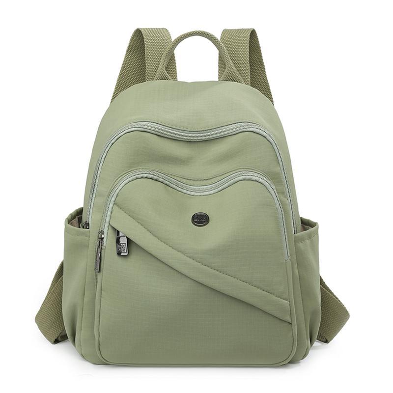 Schoolbag Oxford Cloth Backpack Women's 1011 New Fashion Versatile Lightweight Small High-end Travel Canvas Casual Backpack