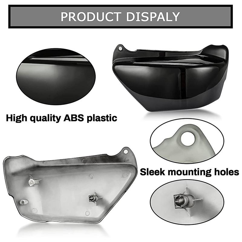 1 Pair Side Motorcycle Battery Side Fairing Cover For Honda Magna VF750 VF750C 1994-2004