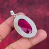Rosa Amethyst 925 Massiv Sterling Silber Anhänger, Handgefertigter Edelstein Schmuckanhänger, Für den Gedenktag