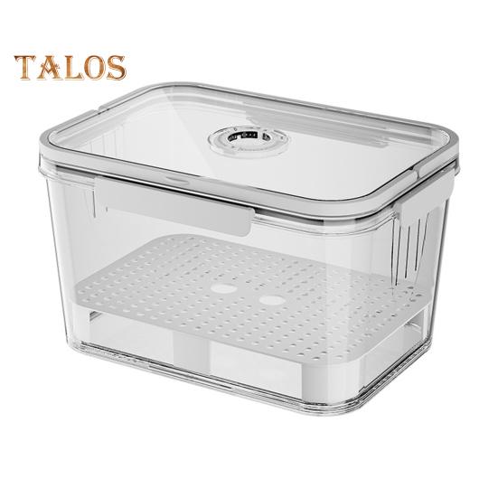 

2300/5500 мл герметичная коробка для хранения с диском для записи времени многоразовый контейнер для хранения продуктов фрукты овощи коробка для хранения хлеба для кухонного стола S