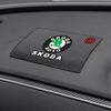 1Pcs Car Emblem Anti Slip Pad Phone Holder Non-Slip Mat Car Stlying For Skoda Octavia Superb Rapid Kodiaq Karoq Fabia Kamiq Roomster Citigo