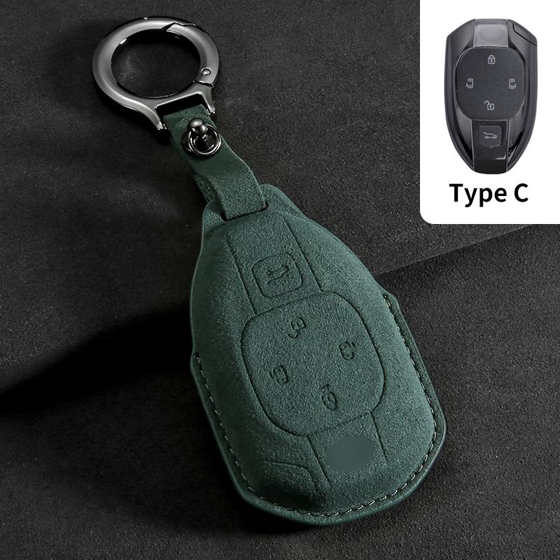 Cross Border Compatible for Trumpchi GS5 GA6 M6 High-qualityGS4 GS3 GS8 Suede Key Case with Keychain From Factory