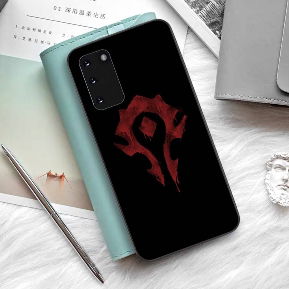 Game World Of Warcraft Phone Case For Samsung S 24 Fe 25 Ultra Plus 20 Lite 21 30 22 23 24 22 Ultra 5G Fundas