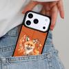 Cute Animal Fox Phone Case for iPhone 16e 15 14 13 12 17 Pro Max Plus Air 17pro Cover Coque