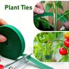 Self Adhesive Plant Nylon Cable Tie Green Adjustable Plants Hook Loop Support Garden Twine Bandage Reusable Fastener Tape Strips