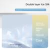Solid Color Half Finger Golf Gloves Elastic Ice Silk Mittens Breathable Sunscreen Gloves  Summer
