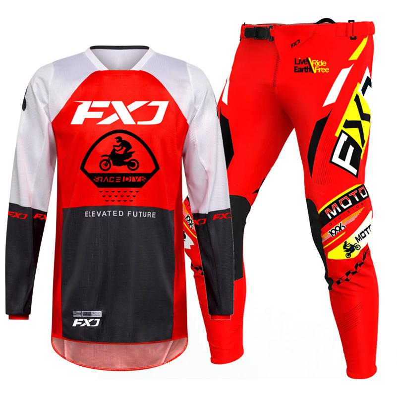 Motocross-Ausrüstungsset für Kinder 4 5 6 7 8 9 10 11 12 13 Jahre Jugend Kind Motorrad Junge Mädchen Jersey Hose Kits Rennanzug Offroad Enduro MX MTB