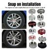 58MM/62MM/69MM Car Styling Wheel Center Hub Caps Cover Replacement Accessories For Honda CITY CIVIC Mugen Pilot Type R Insight