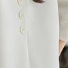 Klache Basic Loose Fit Jacket Cream Up To Size 77 B4f0007