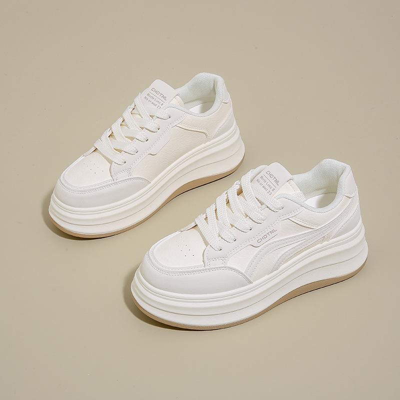 Autumn new breathable little white shoes female students platform versatile casual sports board shoes 1
