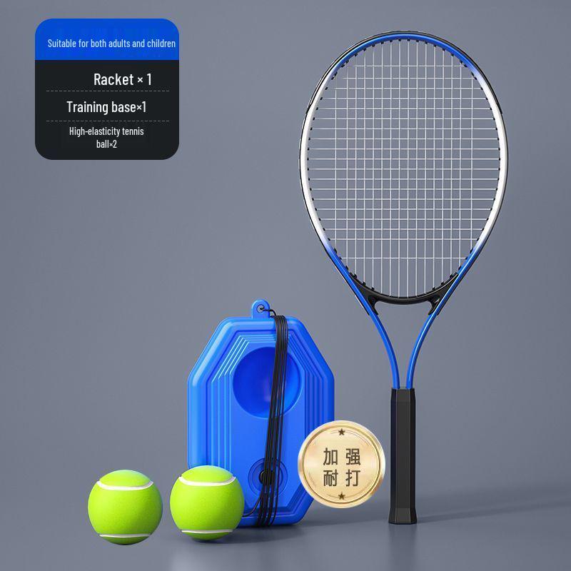 Tennis Trainer Rebound Set for Solo Practice - Beginner & Kids
