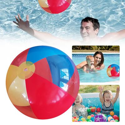 LED Beach Balls Inflatable Light Up Ballon 16 Colors Lights 40cm Light Up Beach Balls with Remote for Summer Parties