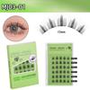 Soft Lash Individual Clusters Glue-free Lashes Self Adhesive Press on Lashes  Eyelash Extension