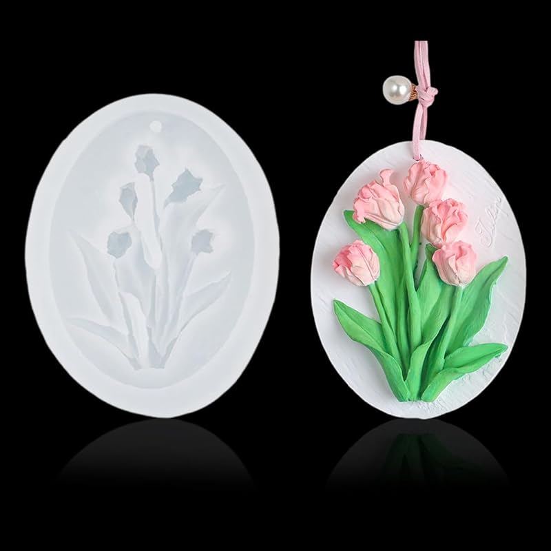 

3 шт. Мини-формы для животных из смолы, 3D форма для смолы в виде лягушки, Силиконовые формы в виде маленького кролика, Форма для литья эпоксидной смолы в виде плюшевого щенка для DIY мыла, свечей, брелоков, тюльпан