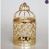 Vintage Birdcage Tealight Candle Holder Iron Decorative Lantern Pillar Candle Stand for Home Wedding Party
