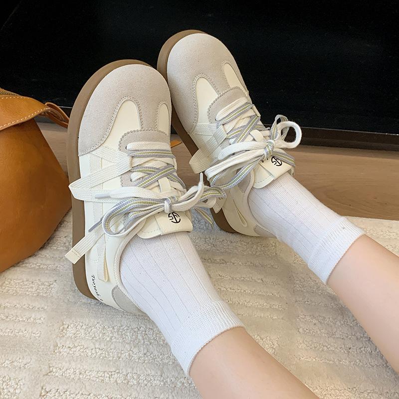 

Retro women s trendy summer new small versatile niche sports and leisure shoes 40 белый
