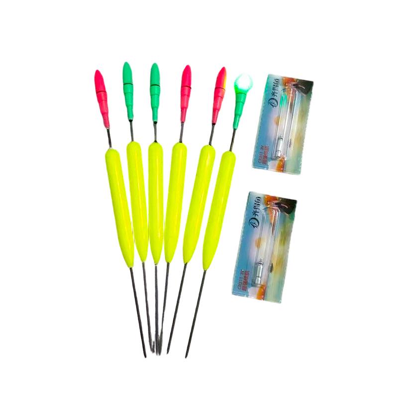 Color-Changing Electronic Luminous Float for Shallow Water and Night Fishing