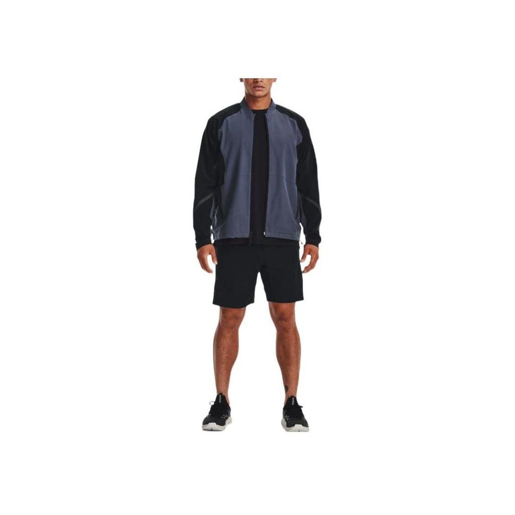 Under Armour Unstoppable Color Block Slim Fit Bomber Jacket Men Storm-Grey 1377170-044