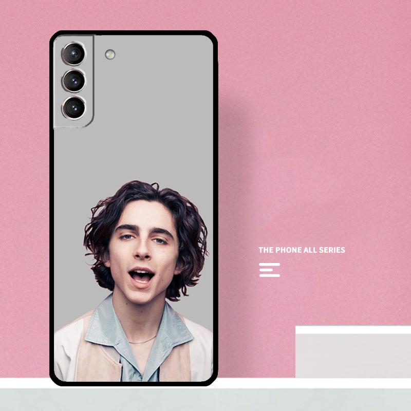 

Timothee Chalamet Actor Phone Case For Samsung Galaxy S26 S23 Ultra S20 S21 S22 S24 S25 Plus S10 S25 FE Cover Coque Galaxy S26