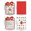 24 Players Christmas Bingo Game 33 Cards Family Bingo Game Bingo Cards  Family Interaction