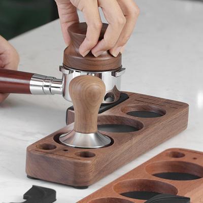 Kahve Manipülasyon İstasyonu Standı Taban Rafı 51/53/58mm/54mm Bar için Espresso