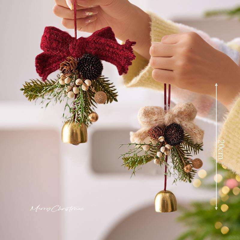 Christmas & New Year Festive Ornaments: Bells, Wreaths, Tree Decor & Spring Festival Pendants