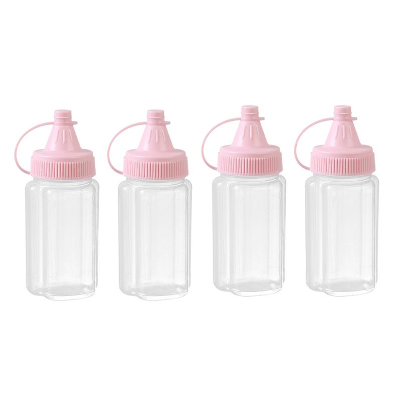Mini Sauce Squeeze Plastic Seasoning Box Cat Claw Condiment Dressing Salad Dressing Containers For Outdoor Barbecue Camping