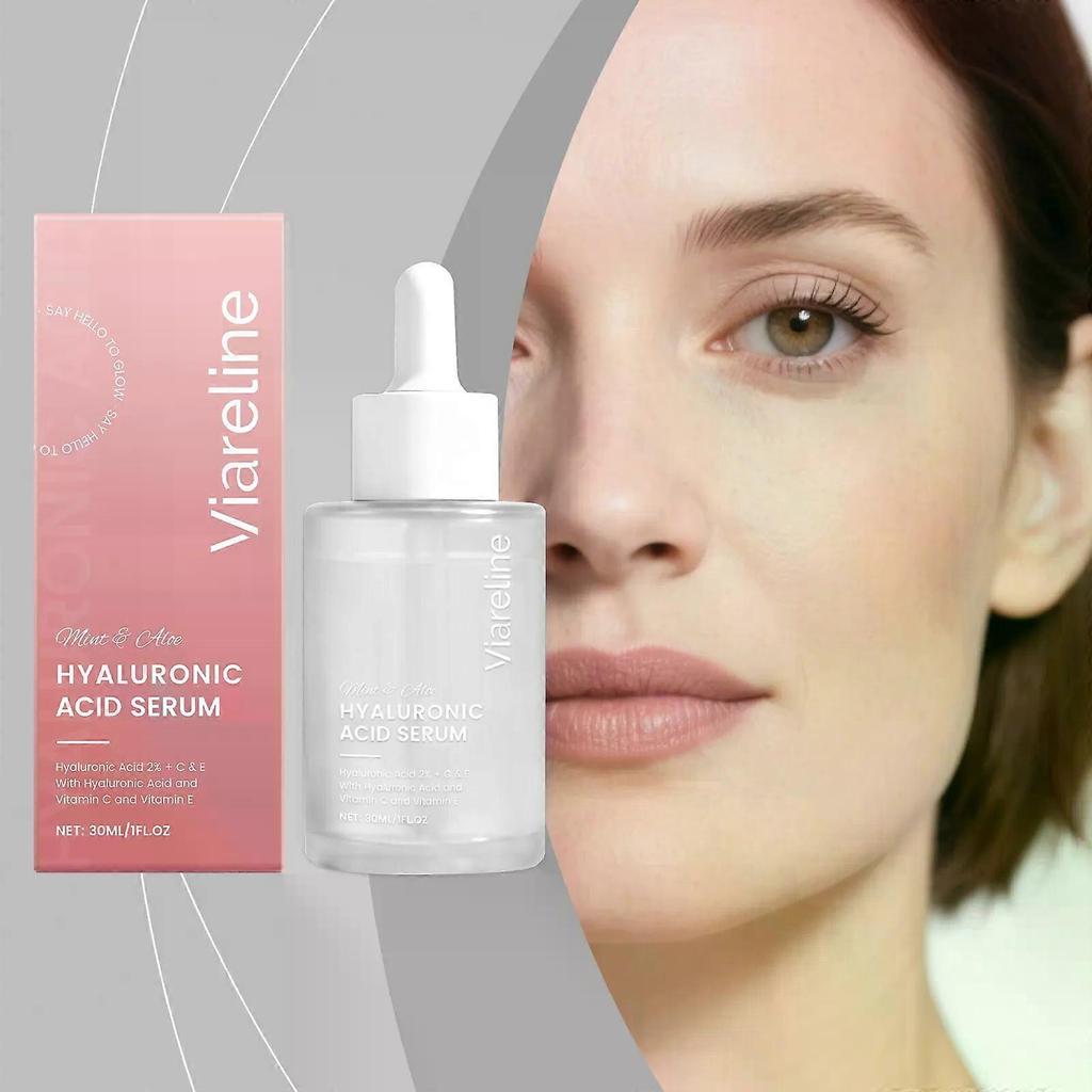 Hyaluronic Acid Serum for Face Anti-Aging, Hydrating, Plumping Serum for Dry & Sensitive Skin Lightweight, Fragrance-Free, 30ml
