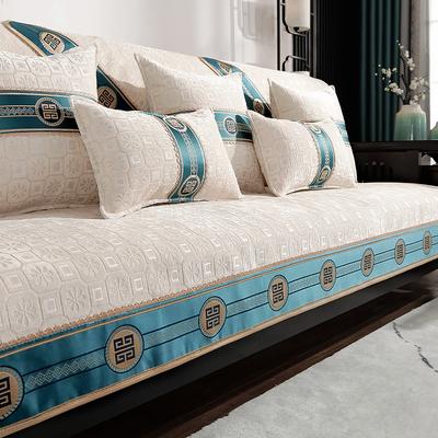 Factory  Chinese-Style Sofa Seat Cushion Universal Non-Slip Sofa Cover Towel Solid Wood Sofa Can Be Sent For Retail