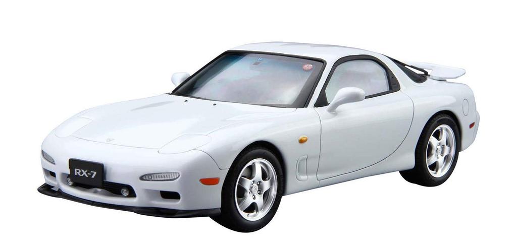 Aoshima Bunka Kyozaisha The Model Car Mazda FD3S Plastic Model 1/24 RX-7 '96