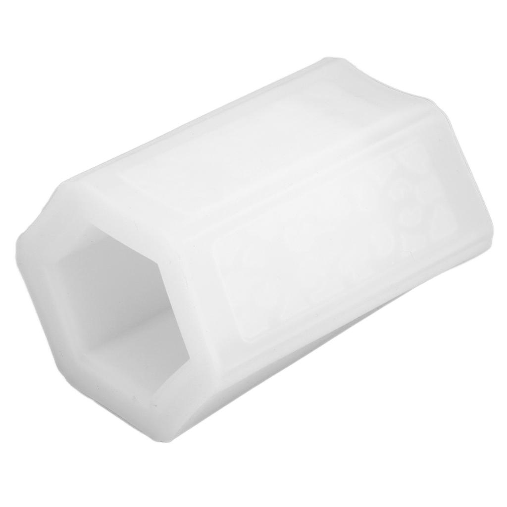 Resin Mold Large Pen Holder Silicone Molds Reusable DIY Casting Supplies for Flower Pots GiftsHex Pattern