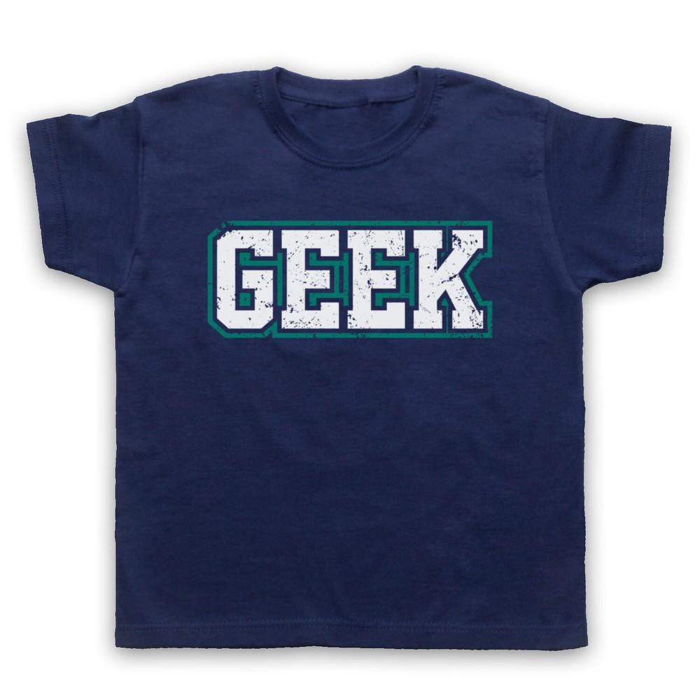 Geek Lustiger Slogan Nerd-Kultur Cool Selbstbewusst Retro Kinder Kinder T-Shirt